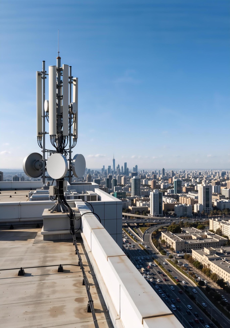 Stock image: rooftop site